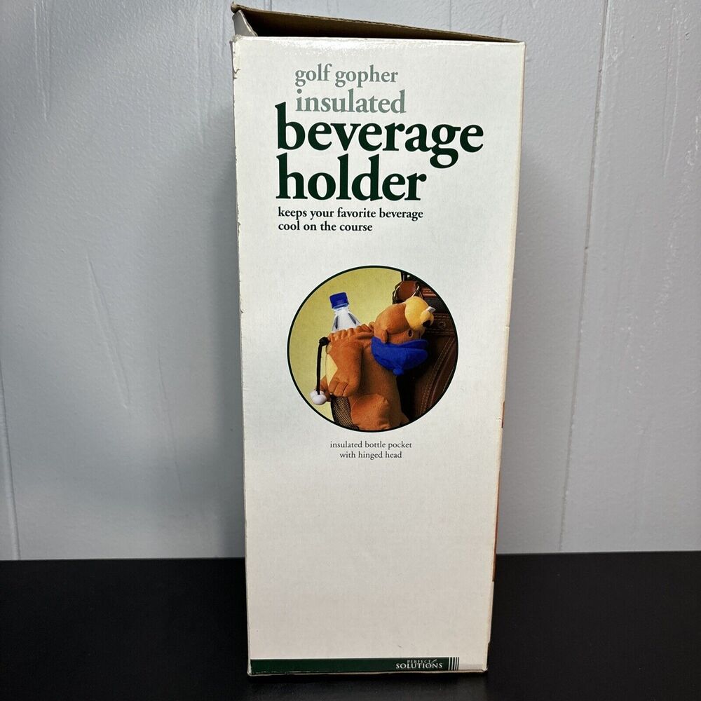 Golf Gopher Insulated Beverage And Snack Holder For Golf Bag Perfect Solutions - Picture 4 of 10